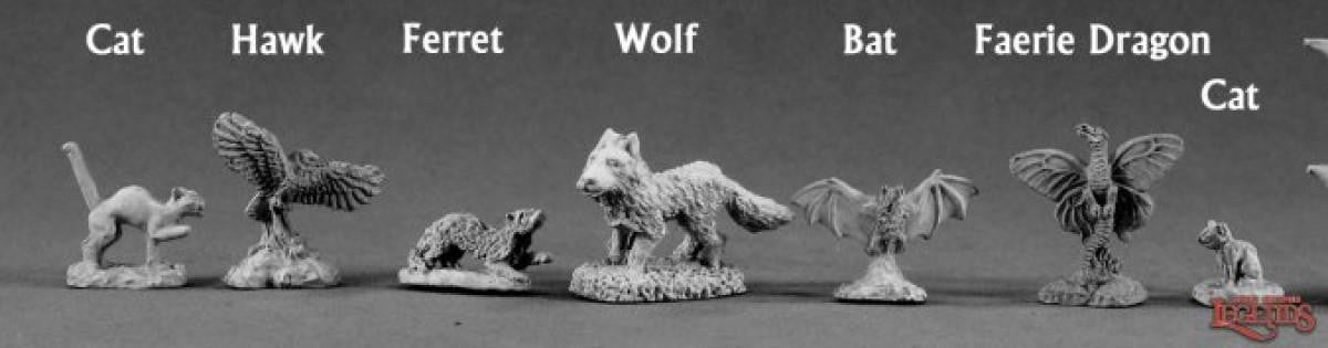 Reaper Miniatures - Metal - Familiars Pack 1